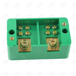 AC/DC Wire Combiner (2-IN to 4-OUT) Junction Box Solar Panel Surya